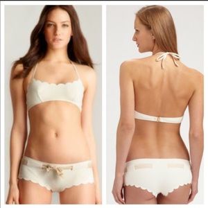 Chloe scalloped edge bikini